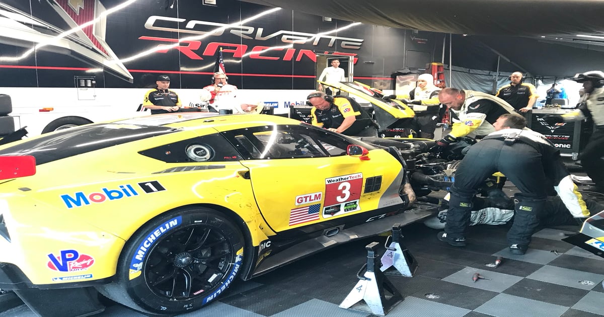 Drama at dusk for No. 3 Corvette | RACER