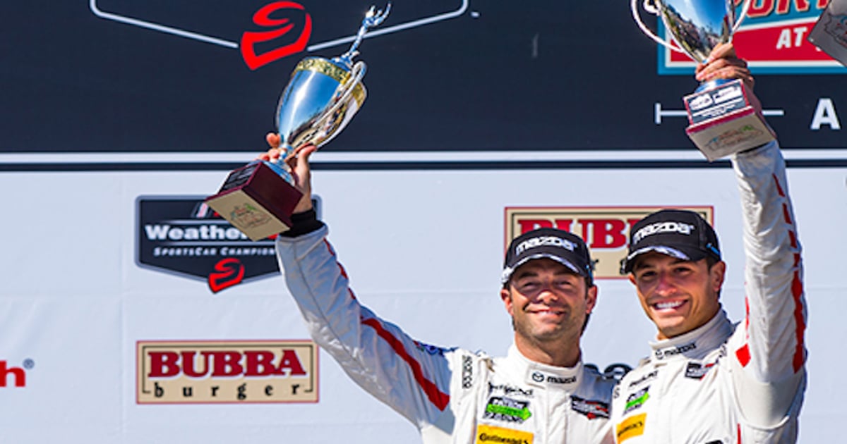 A Best-Ever Finish for the Mazda Prototype Team | RACER