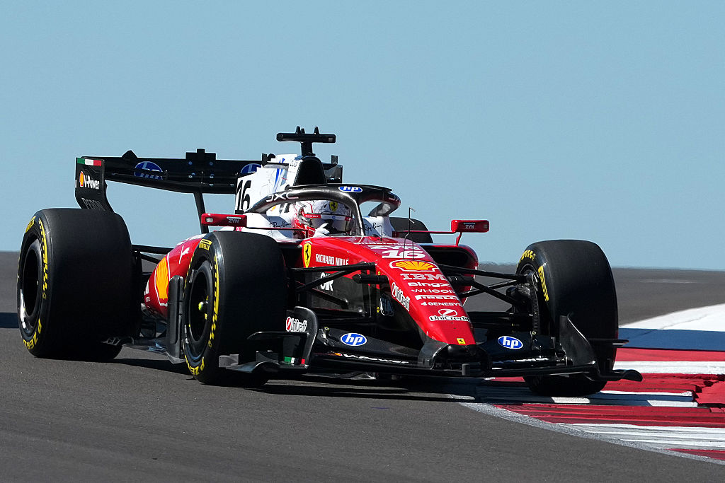 Leclerc tops Verstappen in opening U.S. GP practice