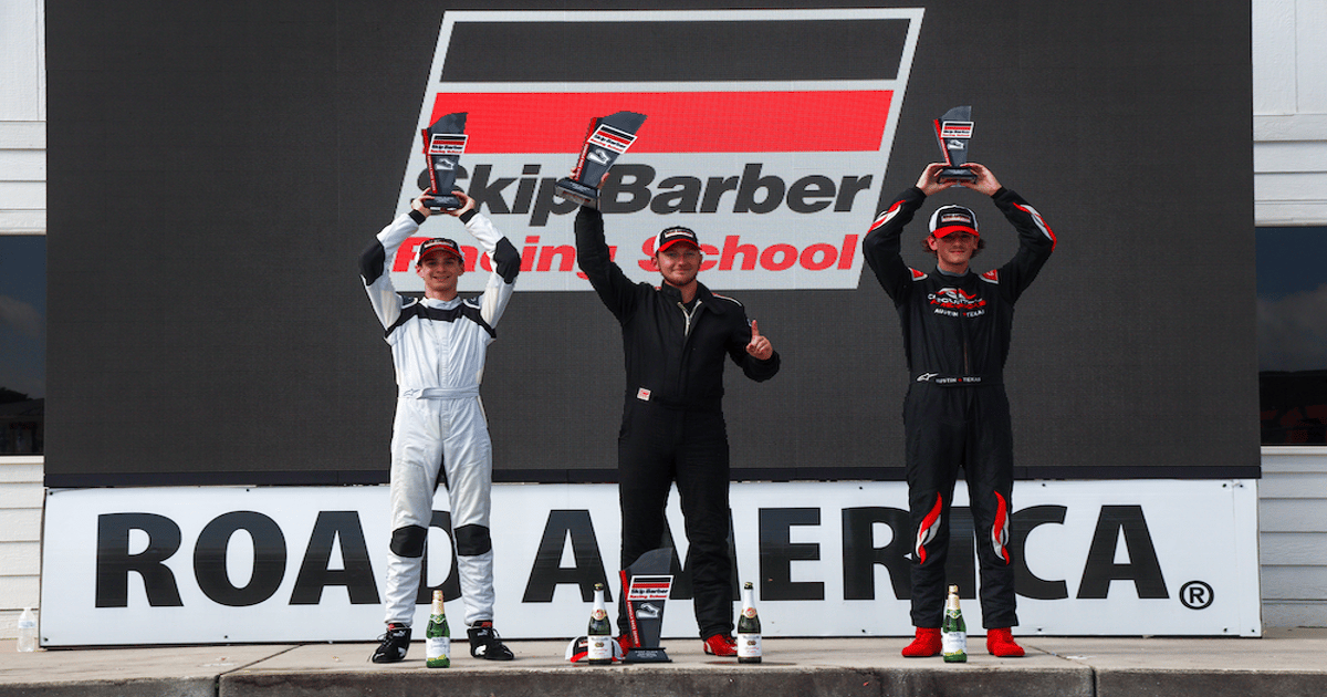 Clean sweep for Krug in Skip Barber Formula Race Series at Road America ...