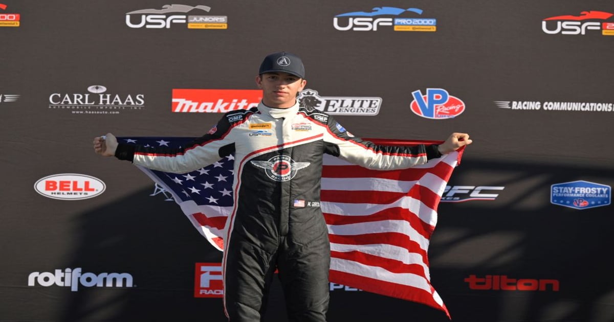 Garcia takes USF Pro 2000 race 2 win at St. Pete | RACER