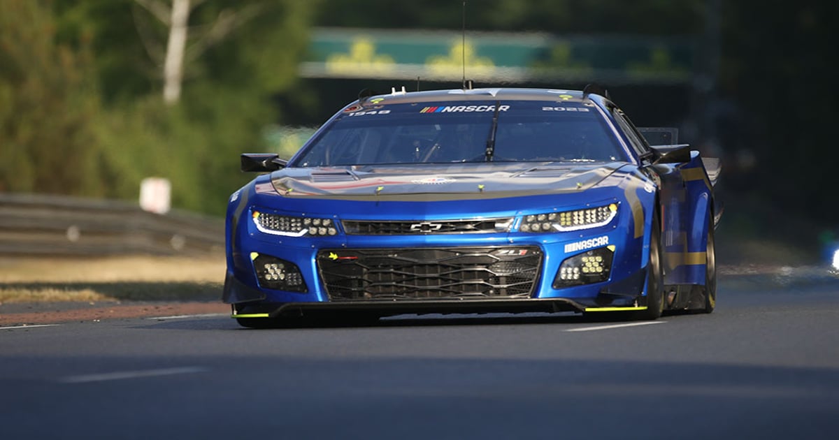 In-car sounds of the Garage 56 Chevy Camaro ZL1 Cup car at Le Mans | RACER