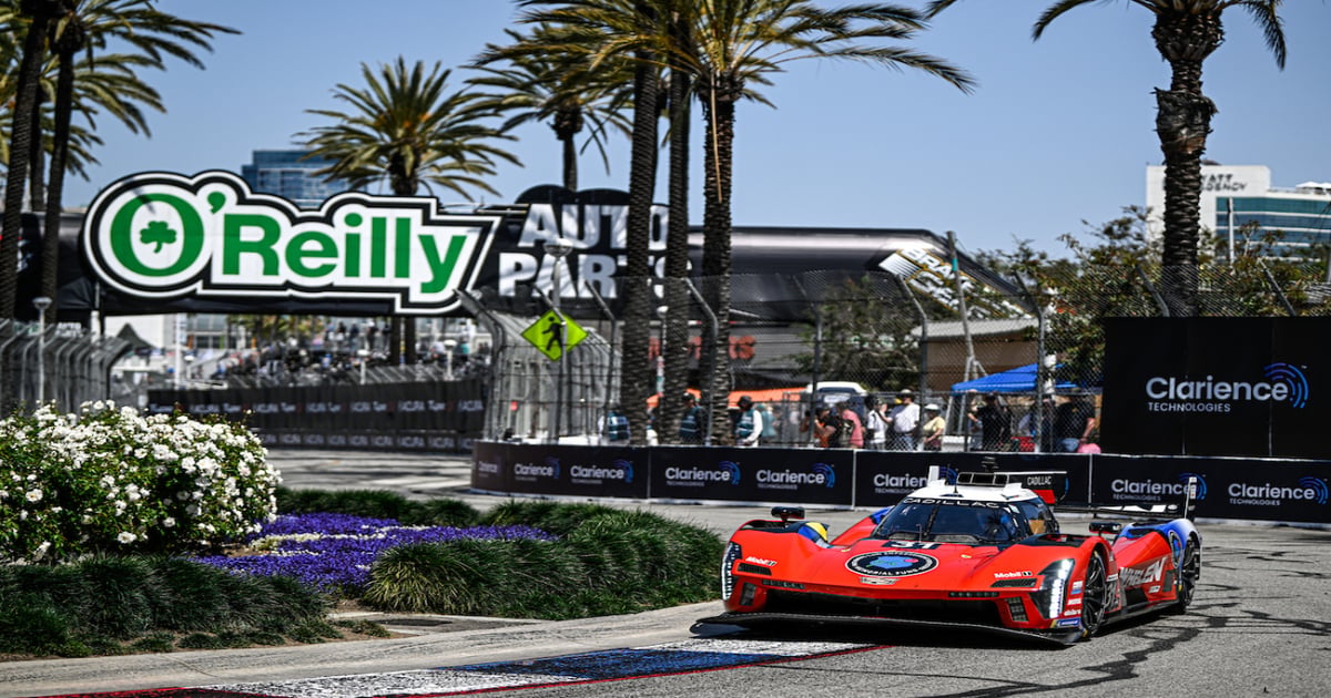 Newcomers Heinrich and Vesti soaking up the vibe at Long Beach | RACER