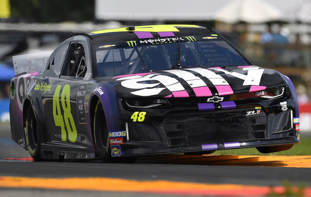 'He just drove through me, spun us out' - Johnson