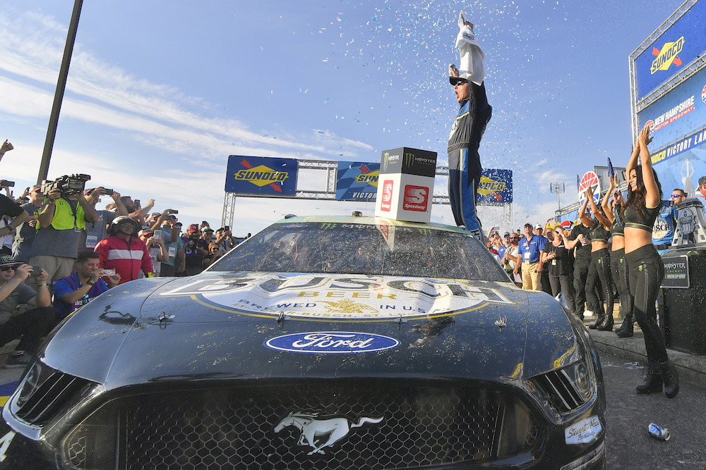 Harvick locked in to Cup Series playoffs grid