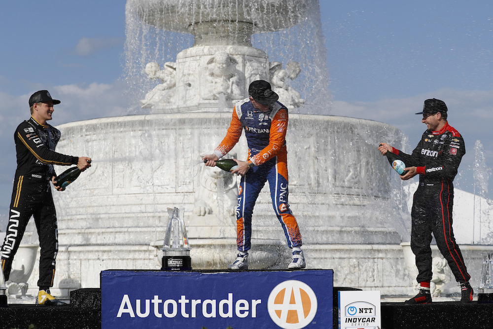 Ericsson keeps his cool en route to first IndyCar podium