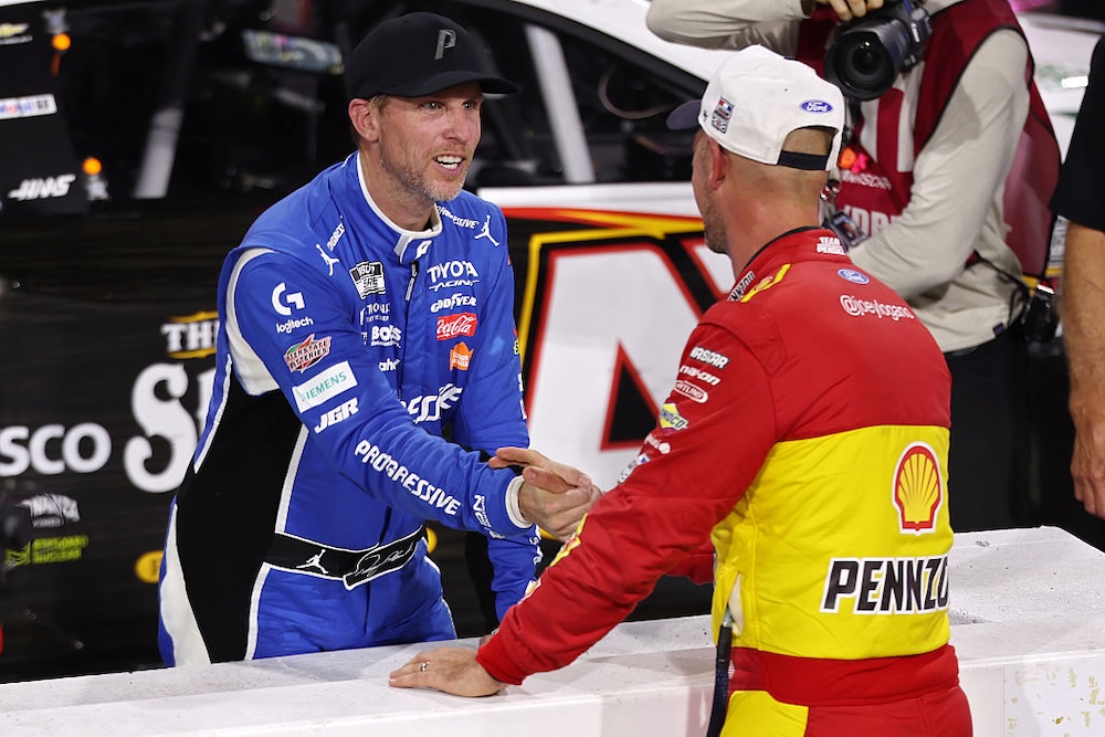 Hamlin content with North Wilkesboro turnaround after extending point lead