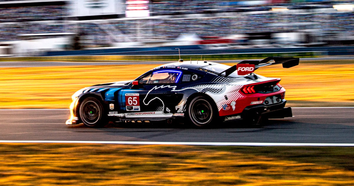 Gt 3 Racing A year of progress pays off for Ford's GT3 program at Daytona | RACER