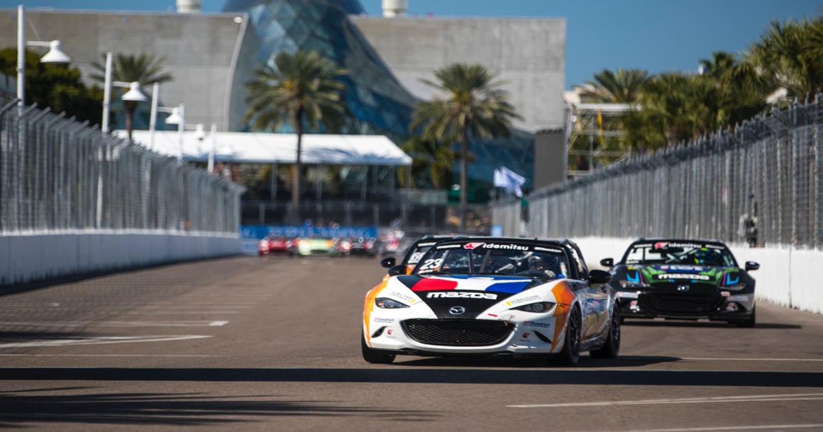 McGee scores first MX-5 Cup pole in first street course appearance | RACER