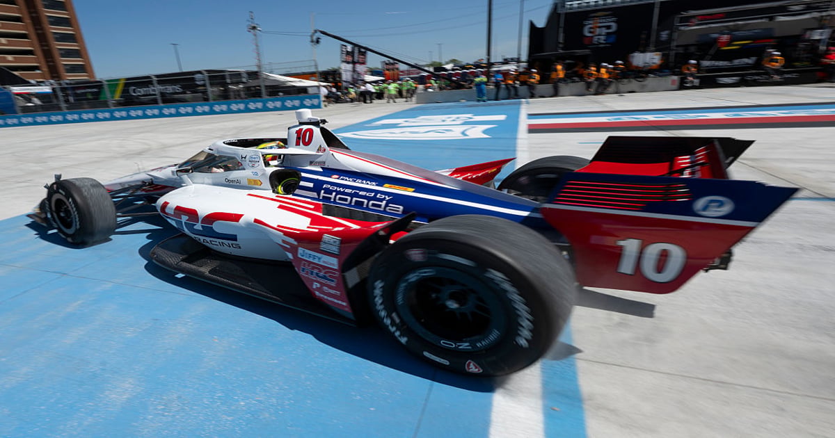 Palou puts Honda colors up front with Detroit IndyCar pole | RACER