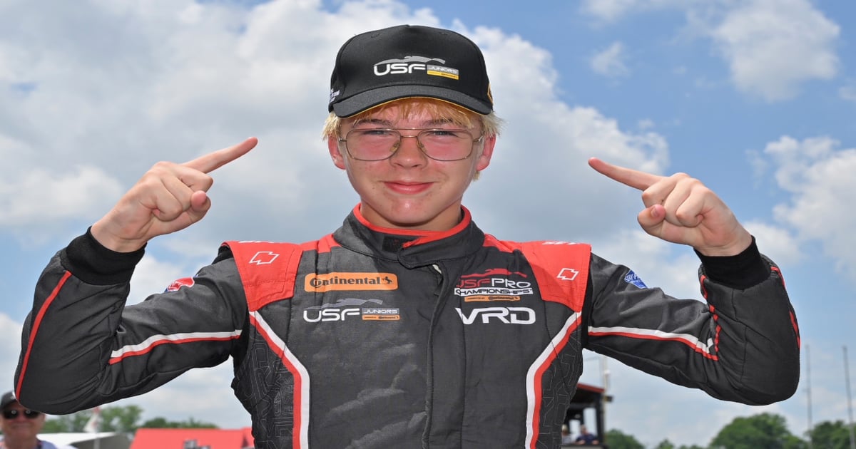 Kennedy becomes youngest ever USF Juniors winner at Mid-Ohio | RACER