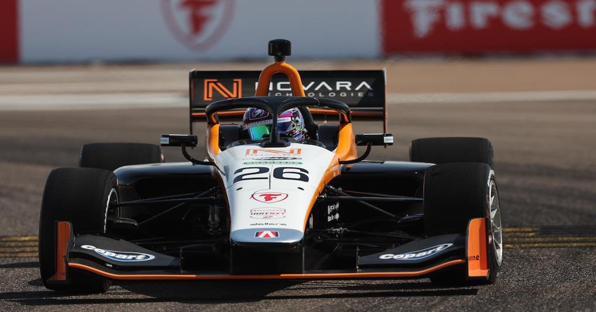 Foster paces first Indy NXT practice session in St Petersburg | RACER