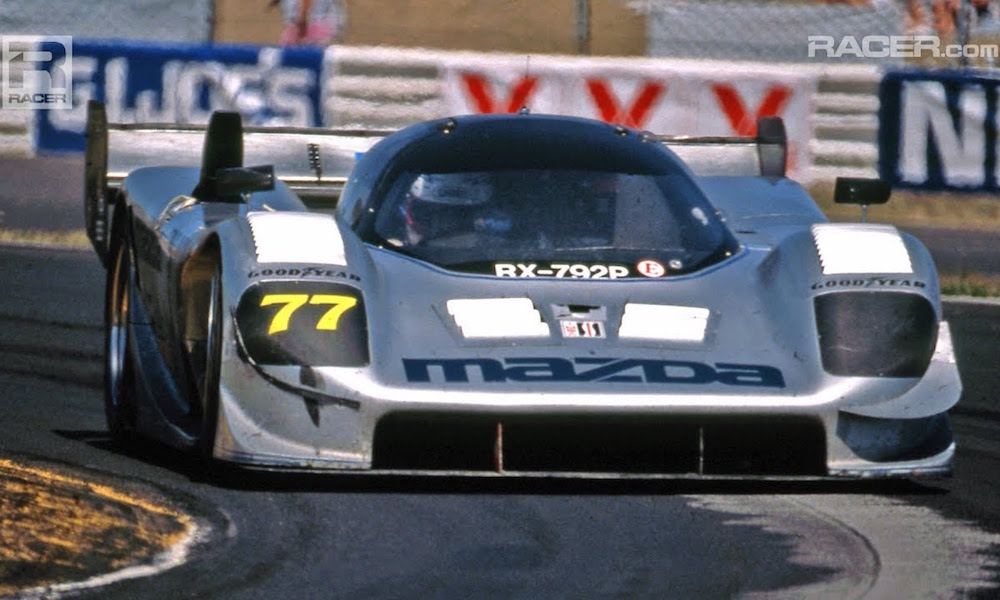RACER video: 1992 Mazda RX-792P with Tristan Nunez at Monterey | RACER