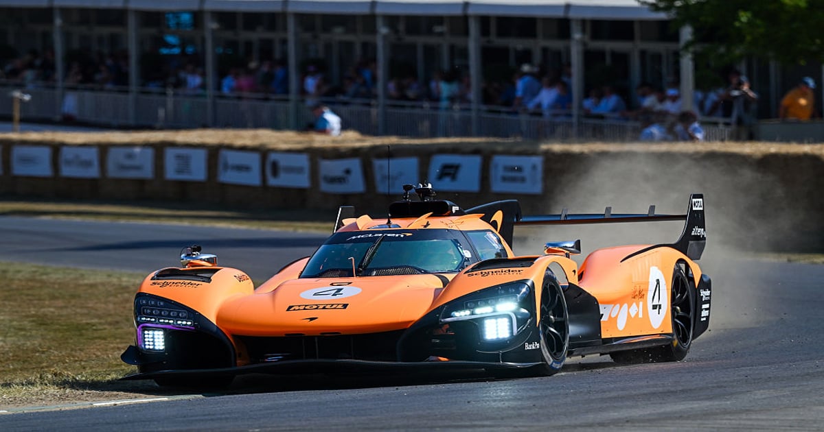 McLaren MCL-HY Hypercar makes public debut at Goodwood | RACER