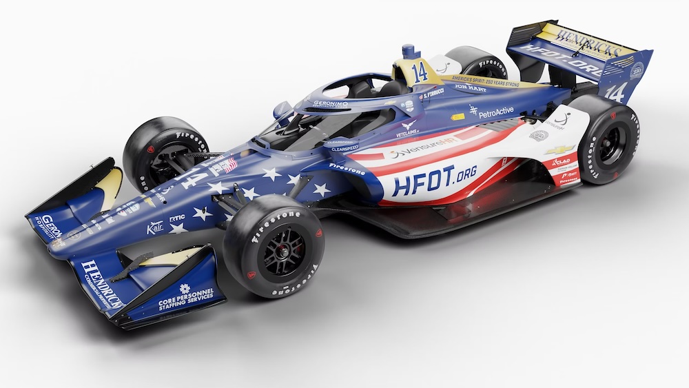 Ferrucci gets grid penalty for Freedom 250
