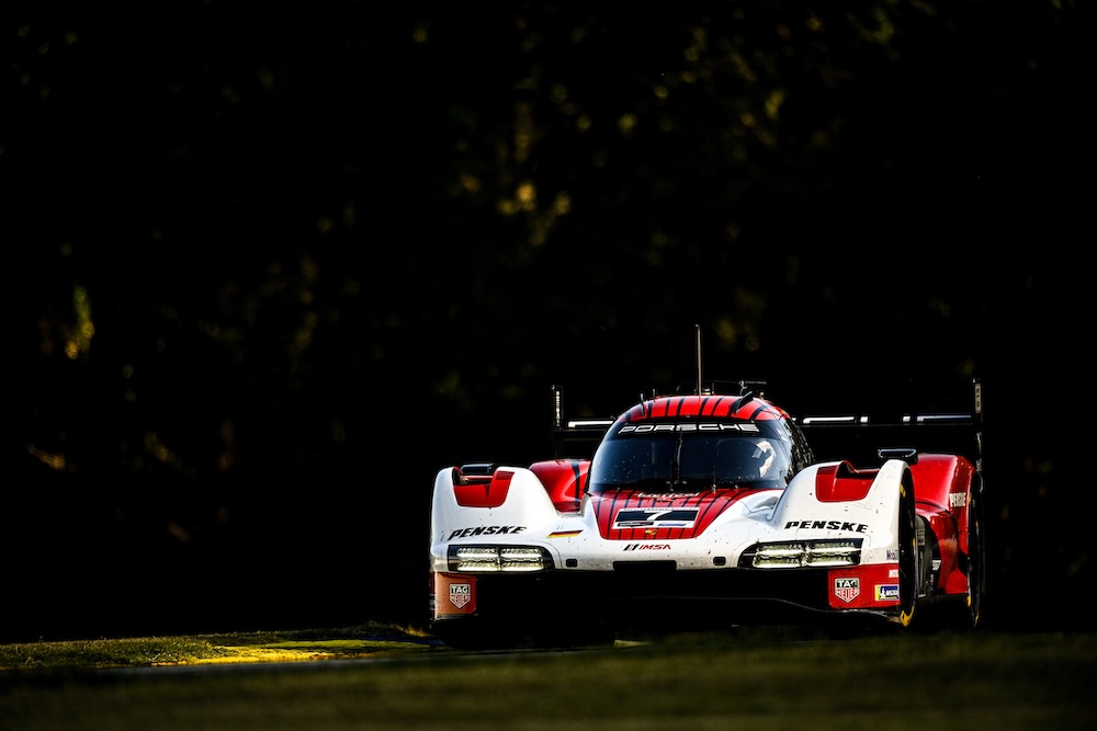 Heinrich keeps Porsche Penske on top in Petit Le Mans night practice