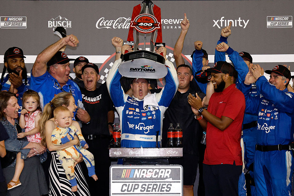 Keselowski revels in Preece’s ‘validating’ Daytona win for RFK