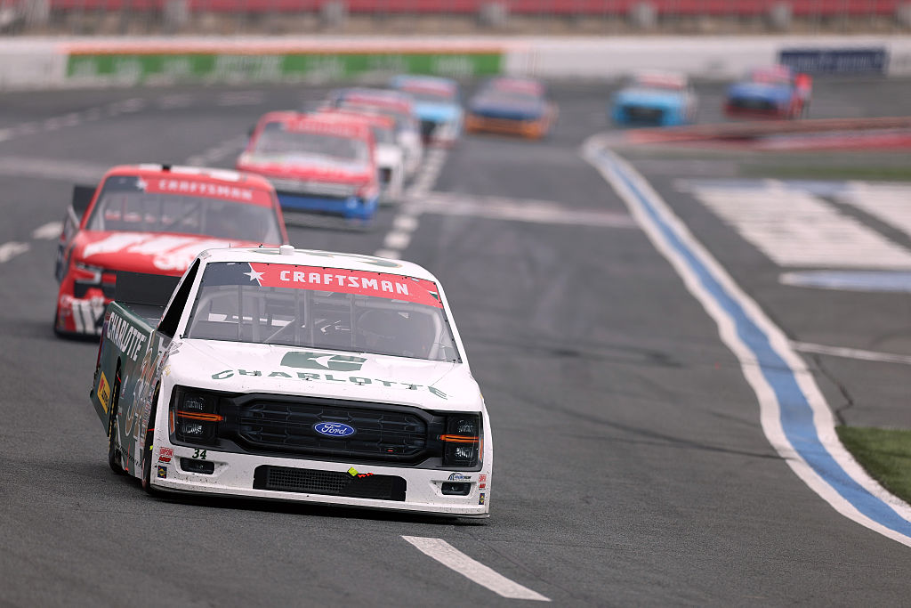 Riggs wins emotionally charged Truck Series race at Charlotte