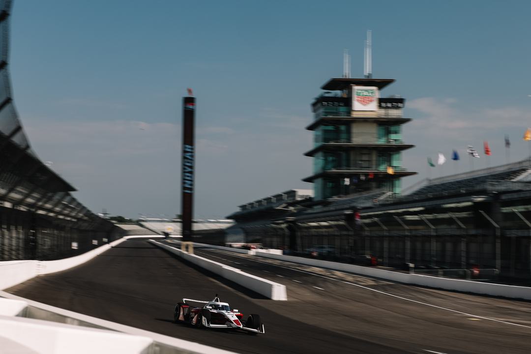IndyCar livestreaming Day 2 of IR-28 Speedway test at IMS