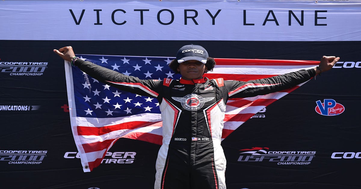 Rowe wins USF2000 Toronto race one, extends points lead | RACER