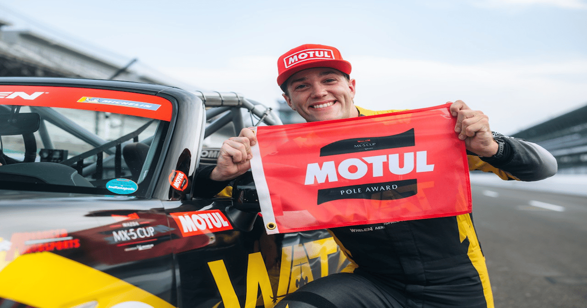 Nicholson earns maiden Mazda MX-5 Cup pole at IMS | RACER