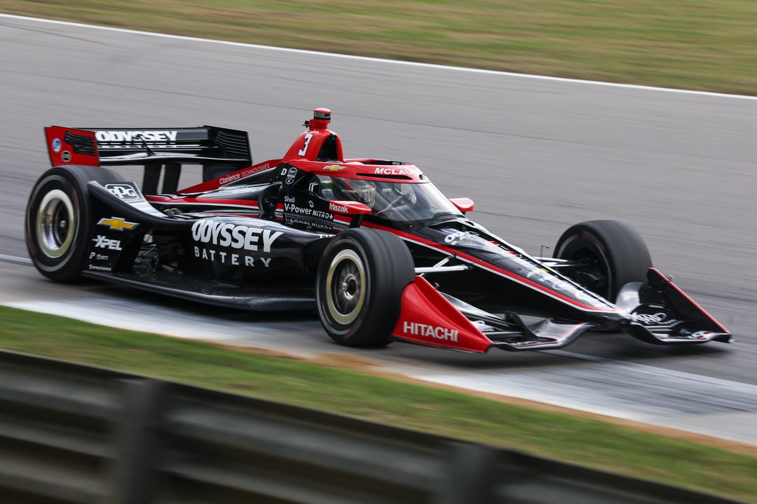 Wild ride for McLaughlin red flags IndyCar practice