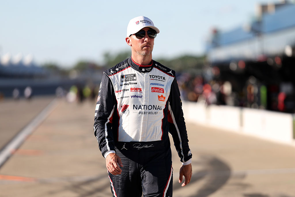 Hamlin denies Hocevar Cup Series pole at Michigan