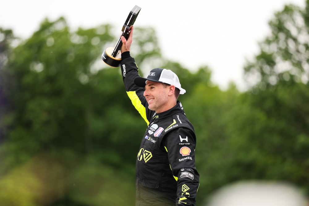 Power scores second podium for Andretti at Road America