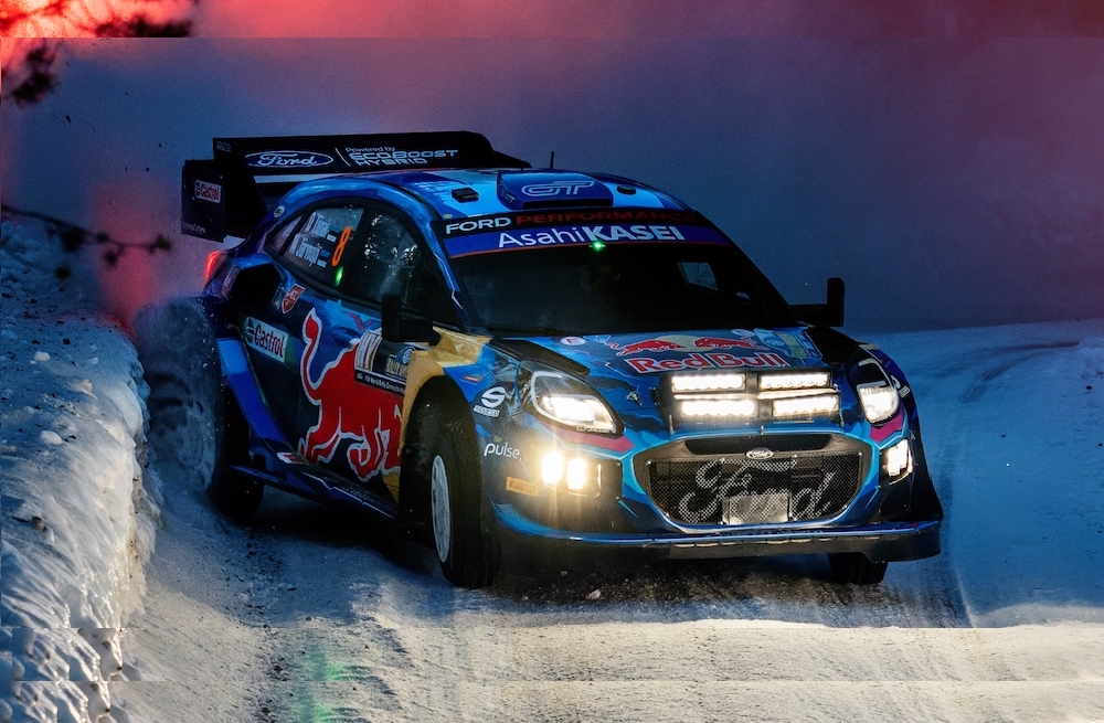 Tanak rises as the sun sets on WRC Rally Sweden’s Saturday blast