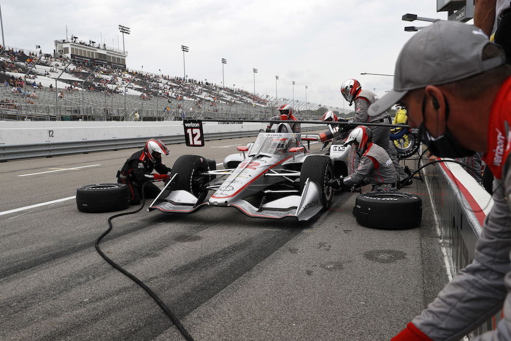 Promise fades to frustration for Penske trio in WWTR Race 1