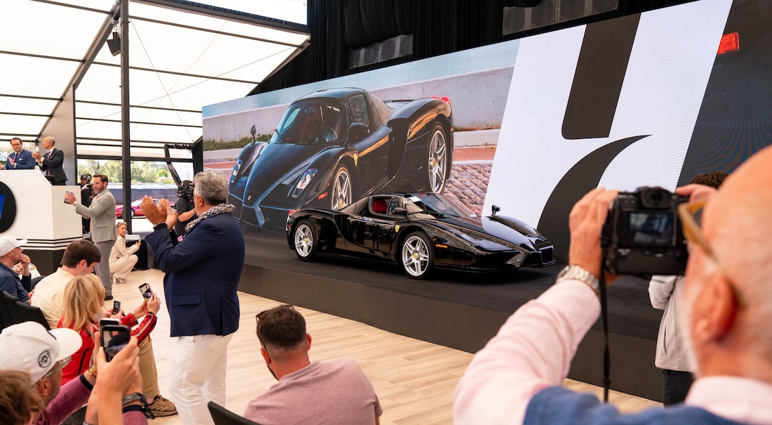 Ferrari Enzo tops Broad Arrow’s $97.4 million The Quail auction