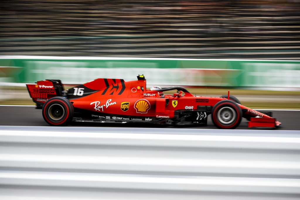 Leclerc surprised by gap to Mercedes