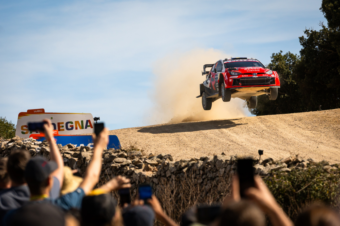 Solberg’s Saturday Sardinia charge leaves WRC title battle on a knife-edge