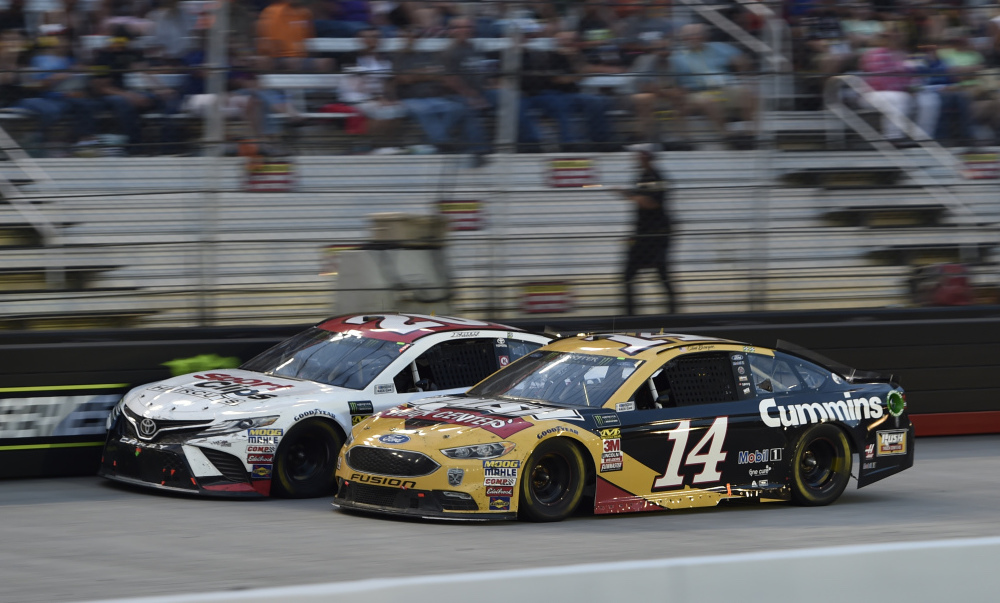 Bowyer's run undone by late restarts