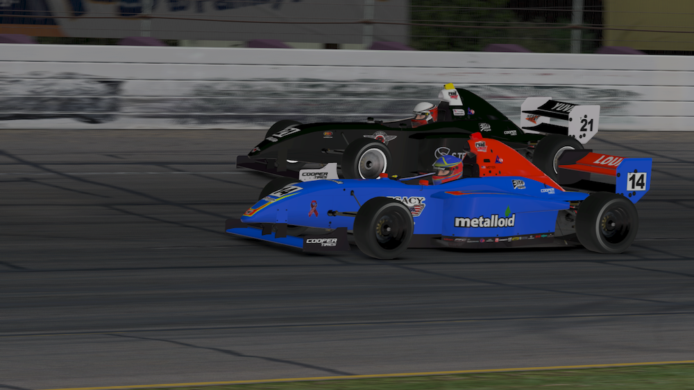 Short-oval doubleheader is next up for RTI iRacing series