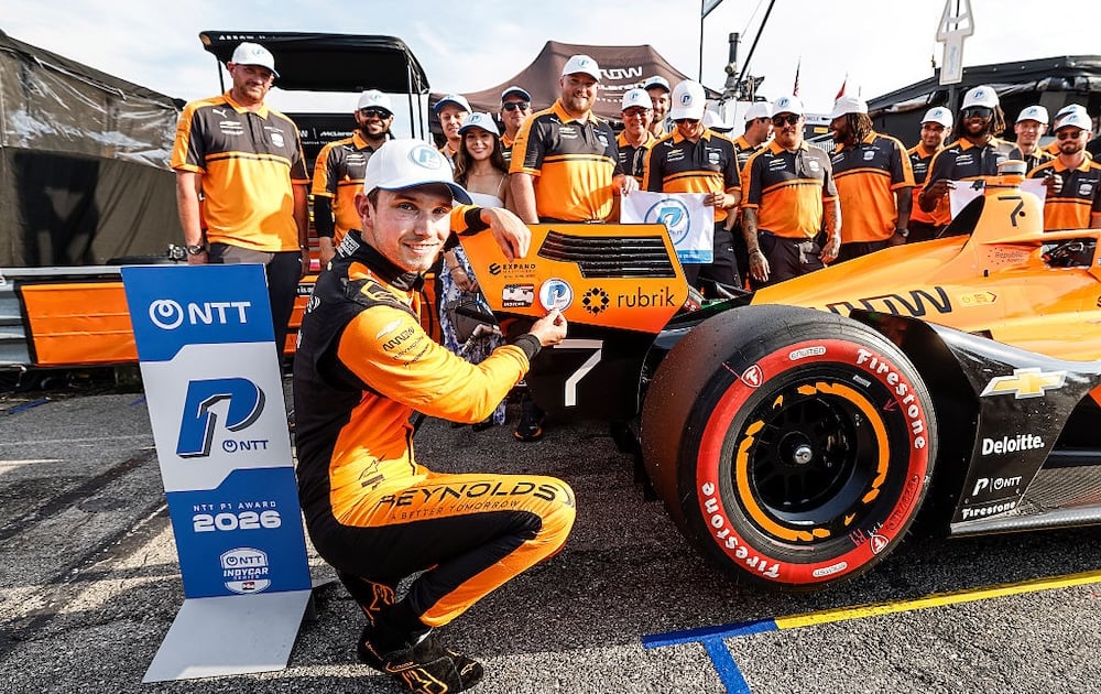 Lundgaard takes IndyCar pole at Mid-Ohio - RACER - Racing News image