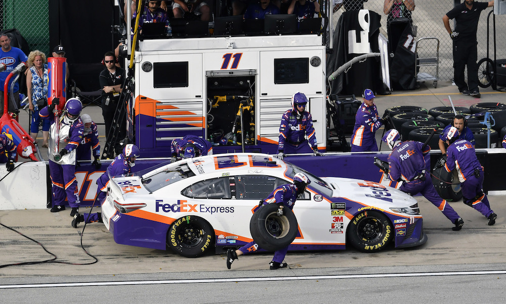 Hamlin angling to change to NASCAR's uncontrolled tire rules