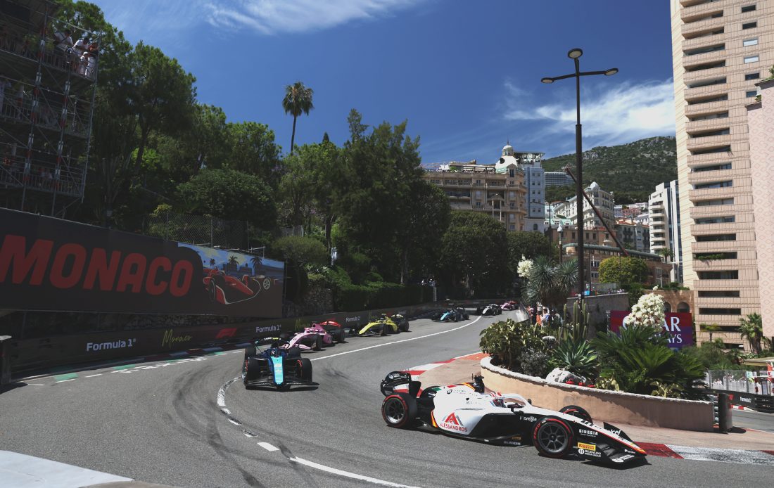 León dominates in lights-to-flag Monaco F2 Sprint victory