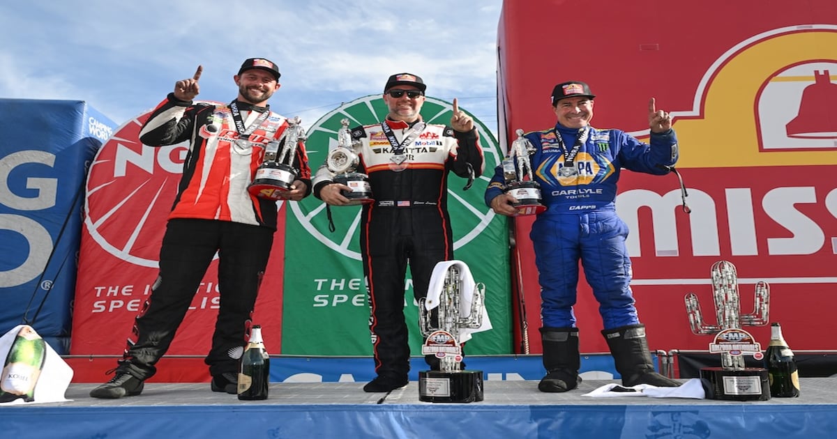Capps, Langdon, Glenn roll to wins at NHRA Arizona Nationals | RACER