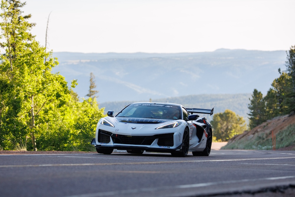 From the pages of RACER: JR Hildebrand and the ’Vette ZR1X vs. Pikes Peak