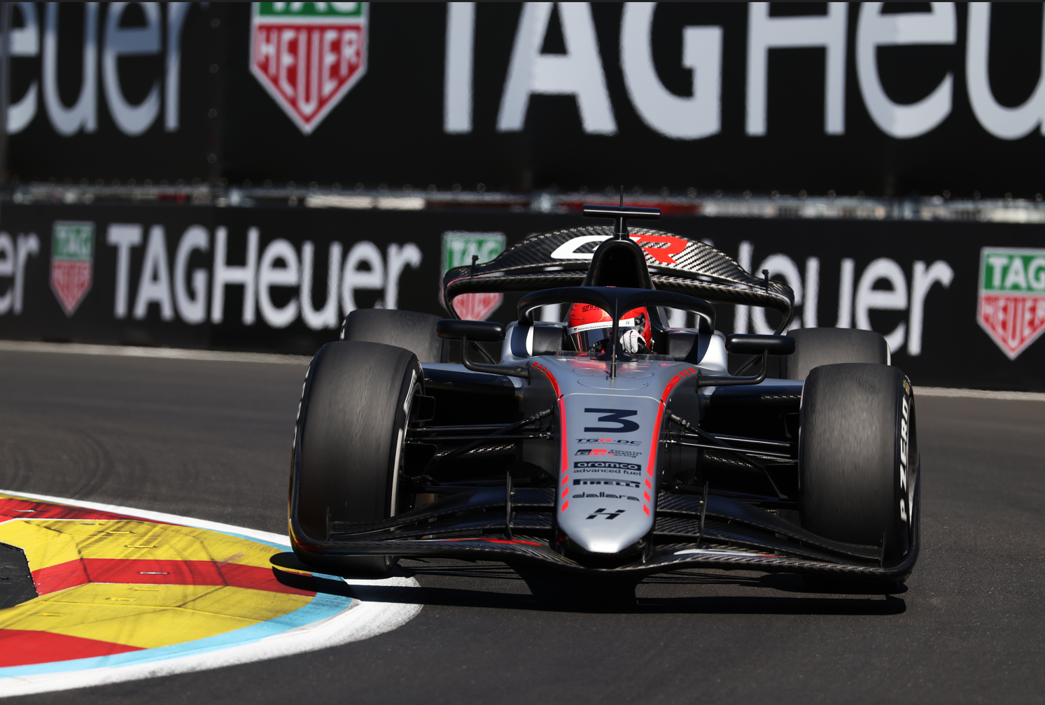 Miyata wins Madrid F2 Sprint for Hitech