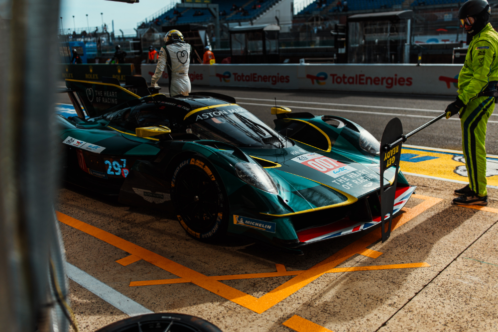 Aston Martin Valkyrie flexes in final session as Le Mans Test Day concludes