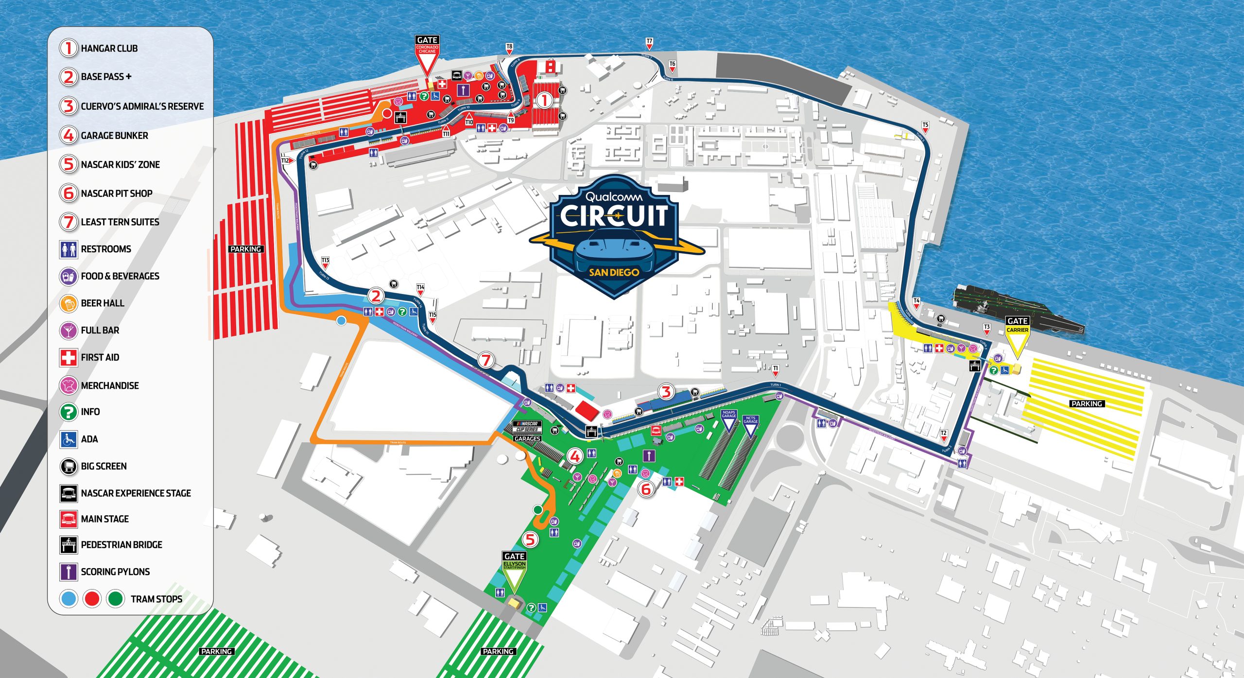 Ready or not, NASCAR garage set to take on temporary San Diego course