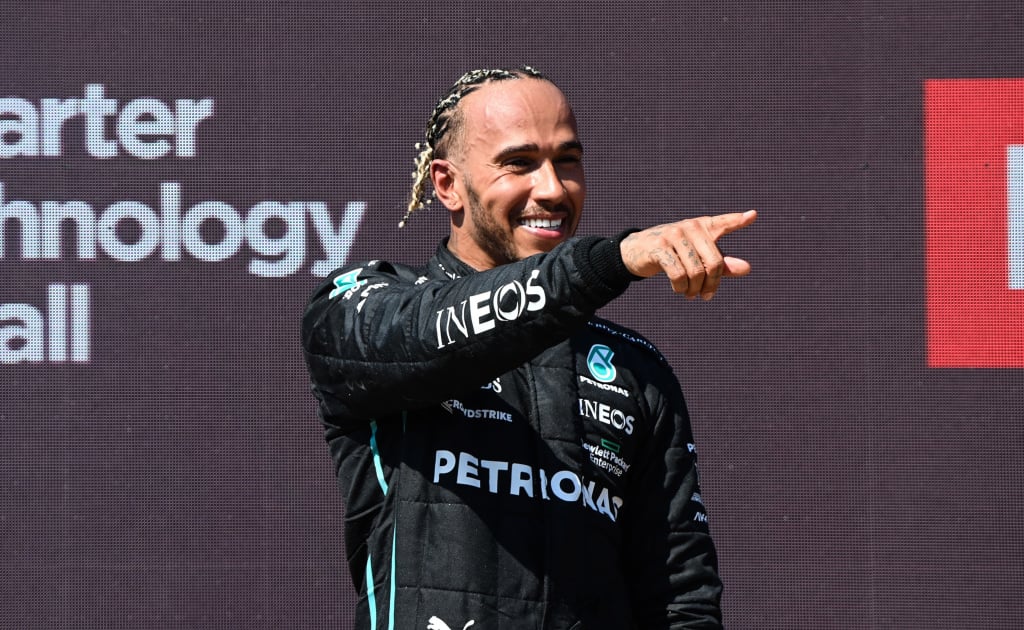 Hamilton Racing Team Hamilton reflective upon 'incredible' podium in 300th race | RACER