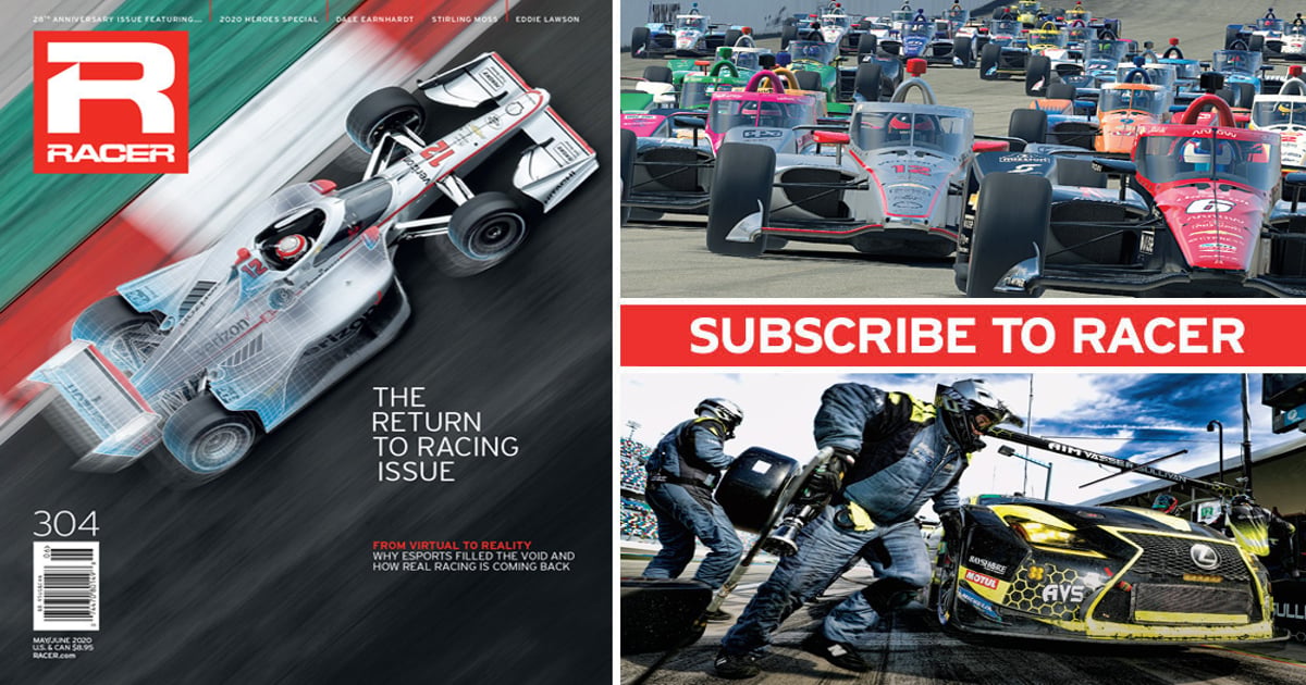 RACER Magazine: The Return to Racing Issue | RACER