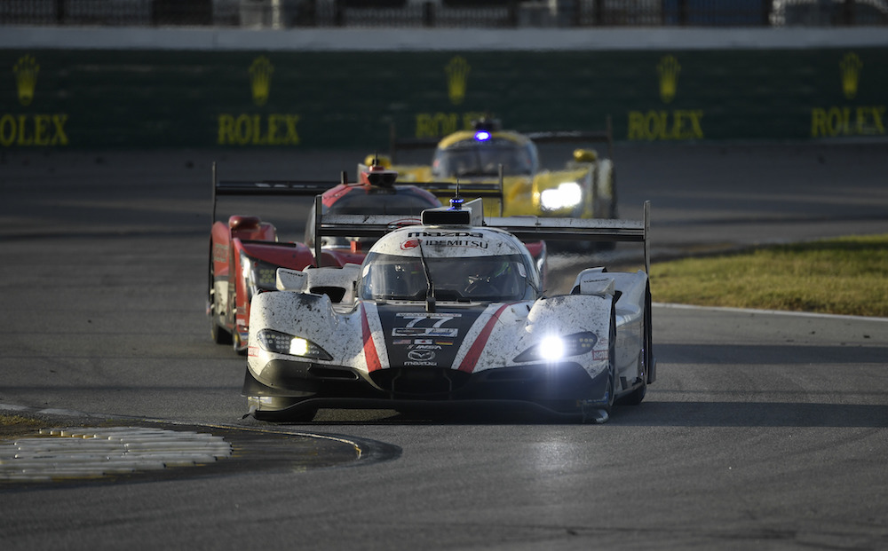 Mazda celebrates best-ever Rolex 24 result