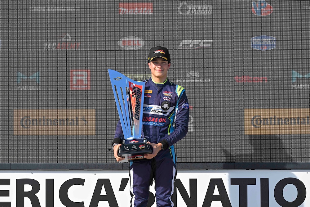 Garzon brings home USF2000 champion's title at Road America