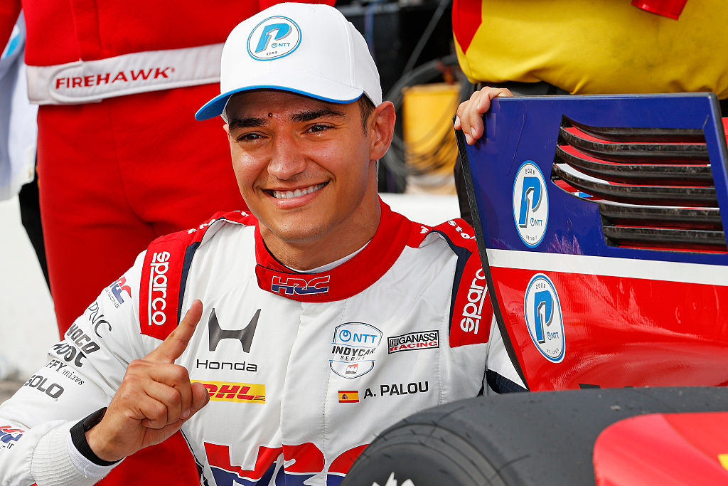 Palou answers young drivers’ questions at SAFEisFAST