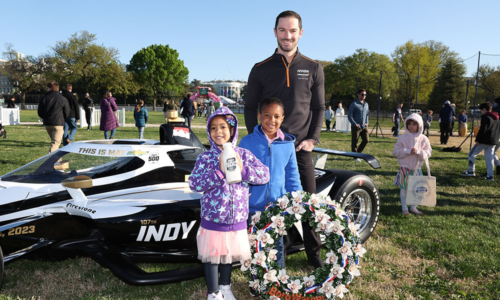 IndyCar joins White House Easter celebrations