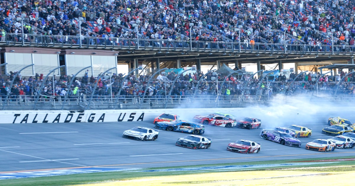 Reddick drives through big trouble to win at Talladega | RACER